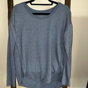 Sonoma Blue Oversized Long Sleeve Shirt